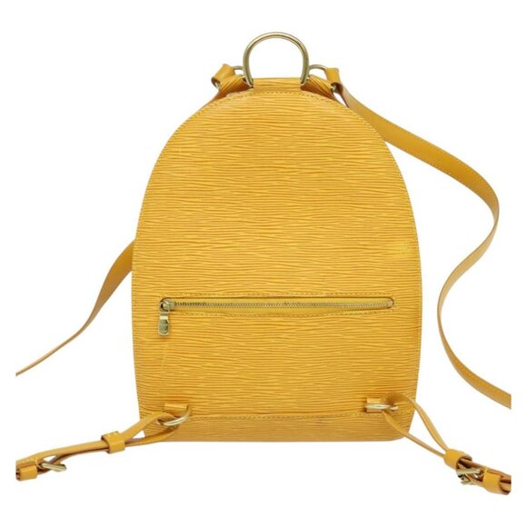 LOUIS VUITTON Epi Mabillon Backpack Yellow M52239 LV Auth ep7969 - Picture 2 of 16